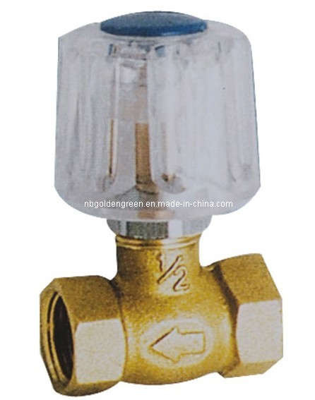 Transparent Brass Valve (JDB1014) 