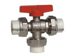 PPR Tee Ball Valve