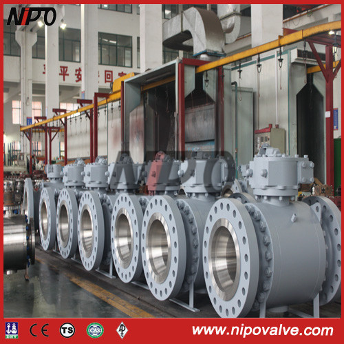 Cast Steel Forged Steel Trunnion Ball Valve