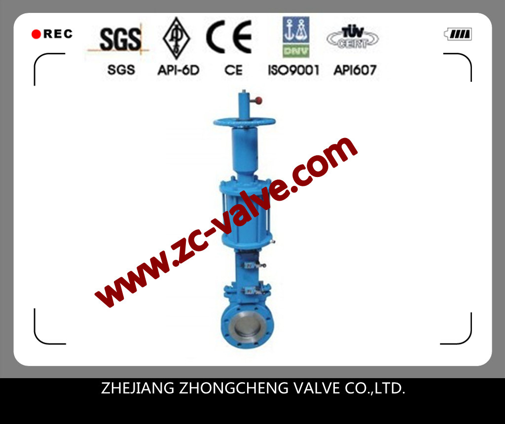 Manual & Pneumatic Switch Slurry Valve