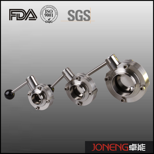 Stainless Steel Hygienic Welded Butterfly Valve (JN-BV4005)