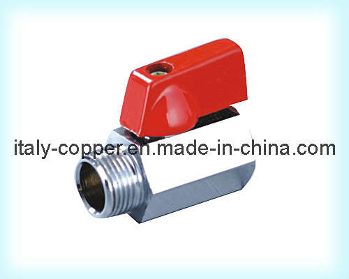Polishing Chromed Brass Mini Ball Valve (AV1045)