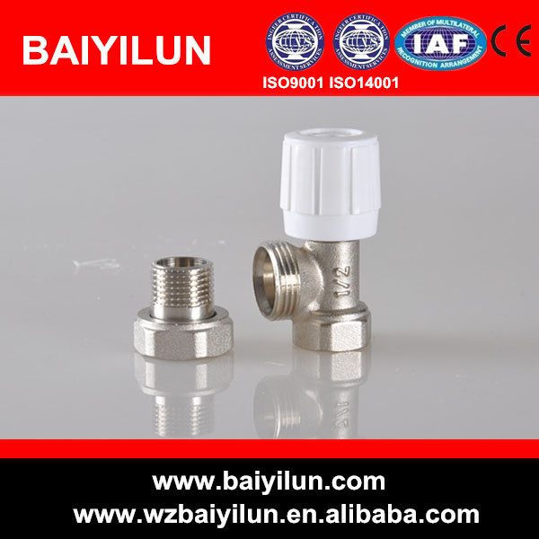 Dn15 Angle Brass Handle Radiator Valve
