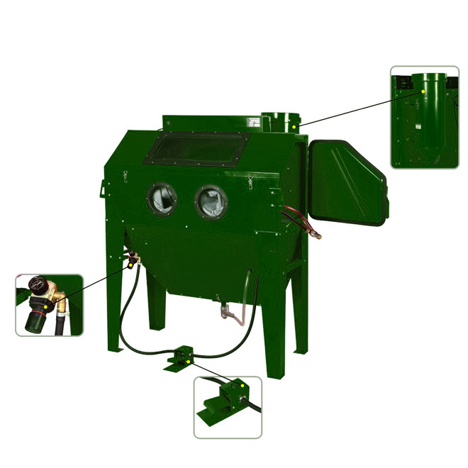 Portable Air Sandblaster 420L Sand Blaster Tools