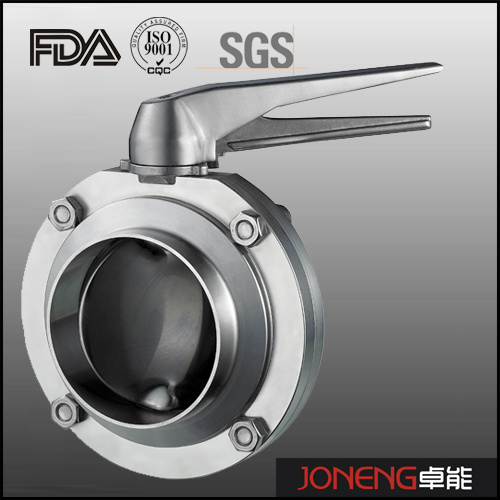 Stainless Steel Steel Handletype Hygienic Butterfly Valve (JN-BV1004)