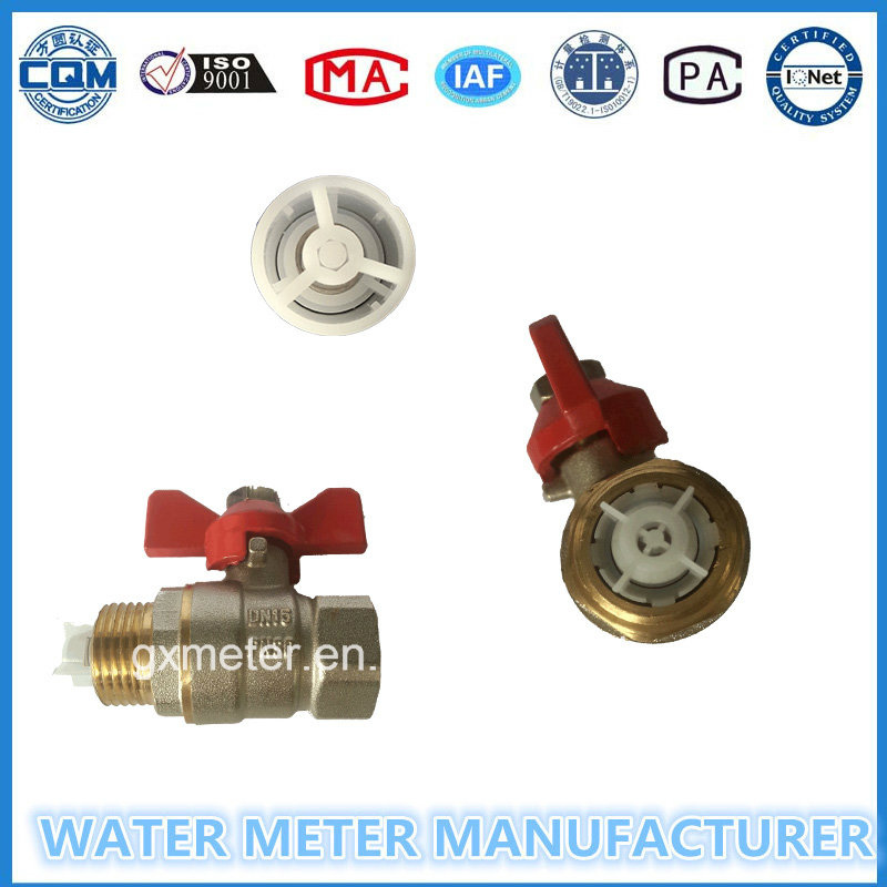 Brass Ball Valves for Water Meter of Dn15-40mm