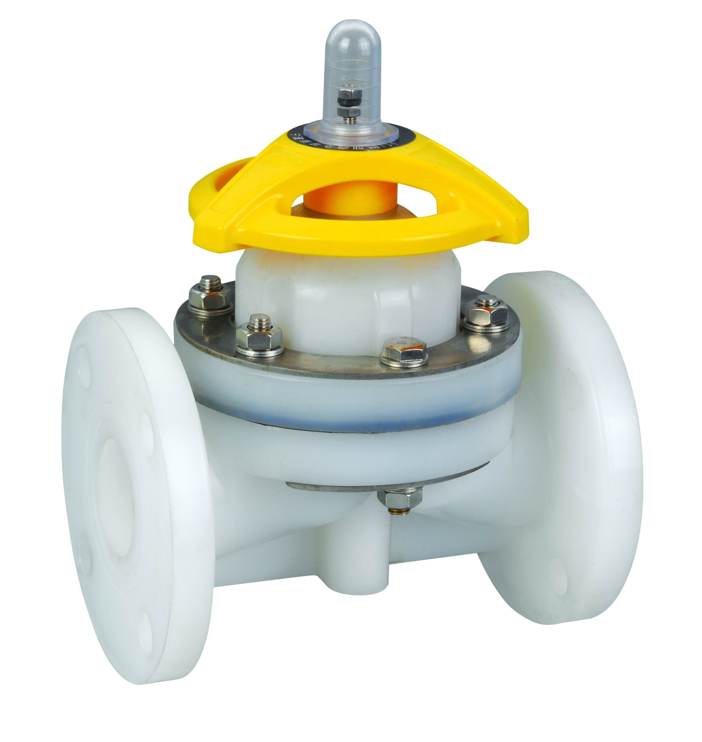 Plastic Diaphragm Valve/PVDF Flange Type Diaphragm Valve (J41X-6S)