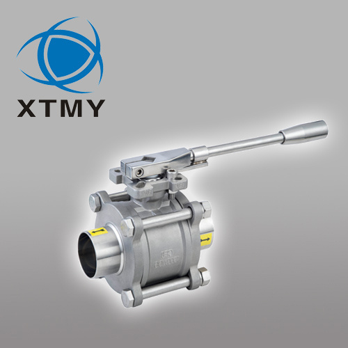Sanitary 3PCS Weld Ball Valve