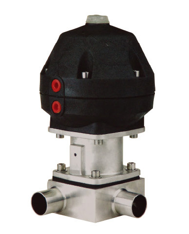 Welded T Type Pneumatic Diaphragm Valve