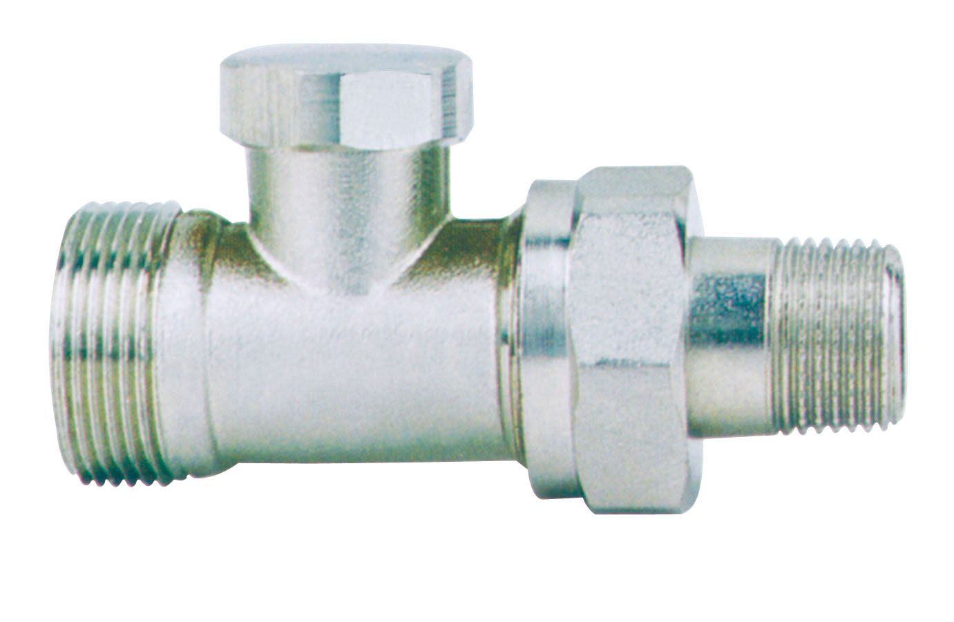 J3008 Brass Straight Radiator Valve