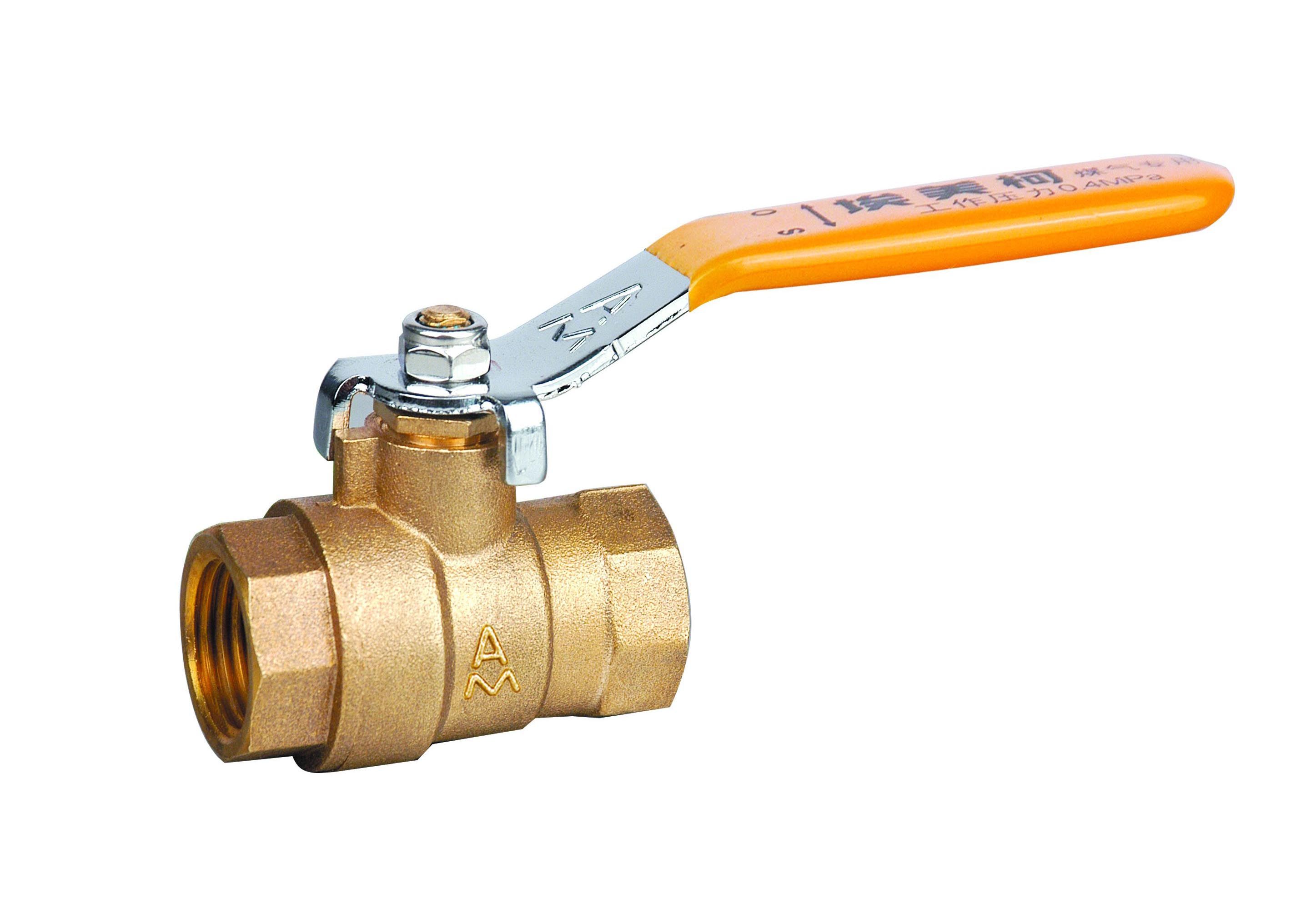 Iron/Stainless Steel Handle Brass Ball Valve/Forging Brass Valve