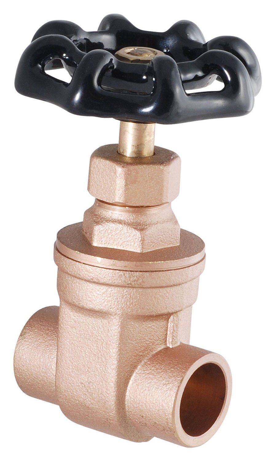 Brass Stem Gate Valve /Black Handle