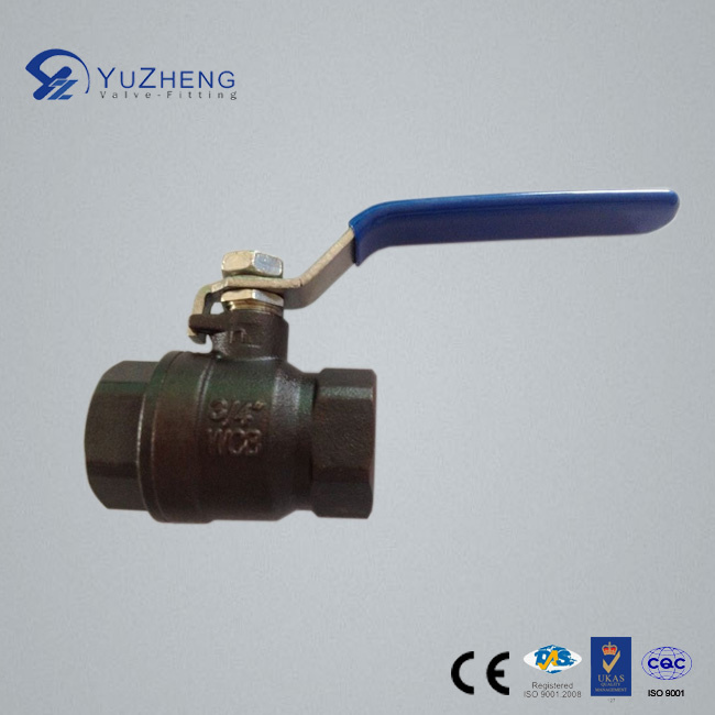 Carbon Steel 2PC Economic Ball Valve in Bsp Thread