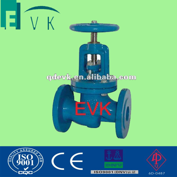 DIN Cast Iron Flange Type Globe Valve