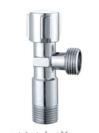 Sanitary Angle Valve with Chrome Plated