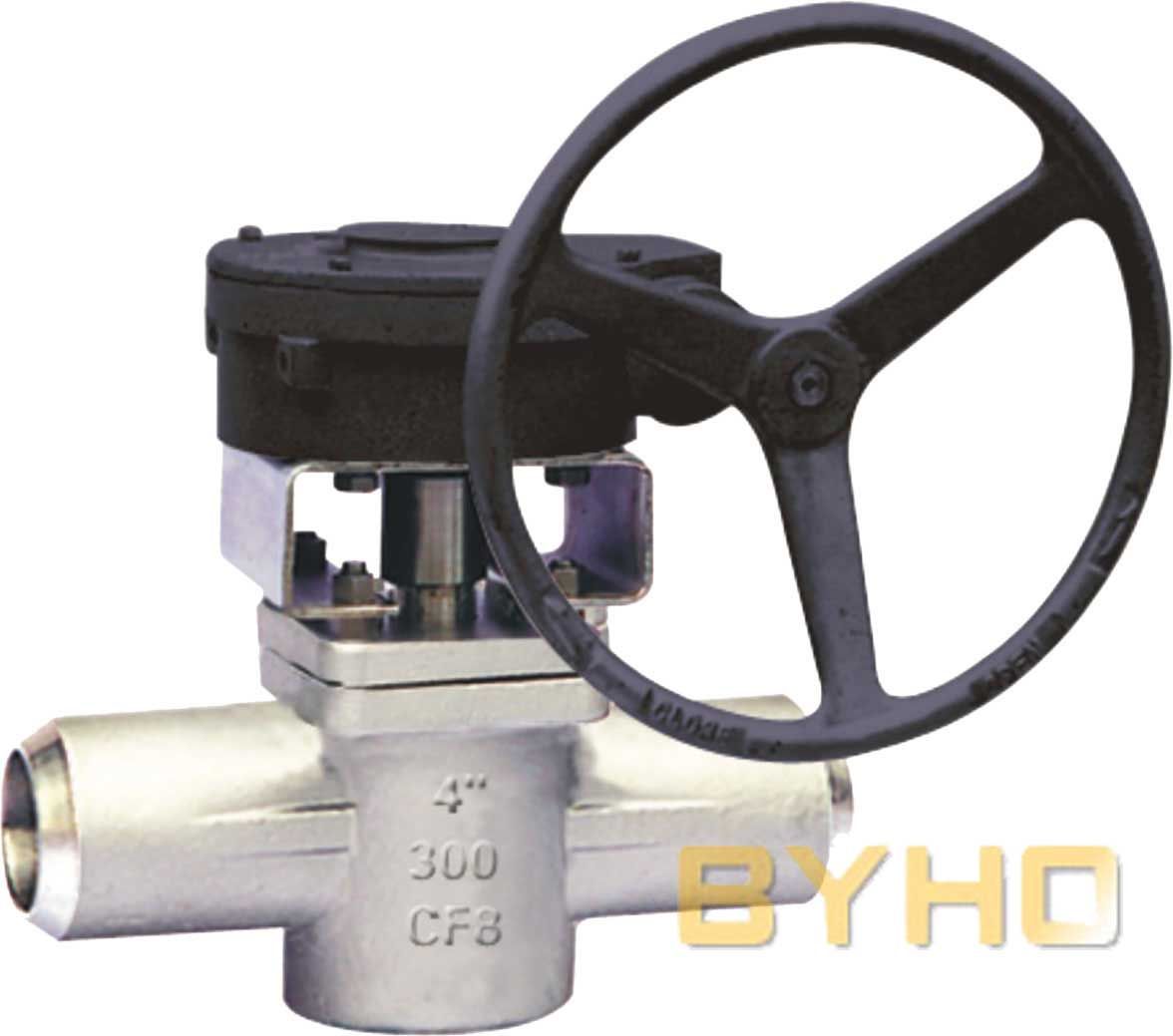 Butt Weld Lubricated Plug Valve