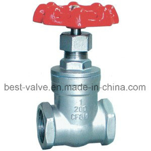 Precision Casting Stainless Steel Threaded Gate Valve