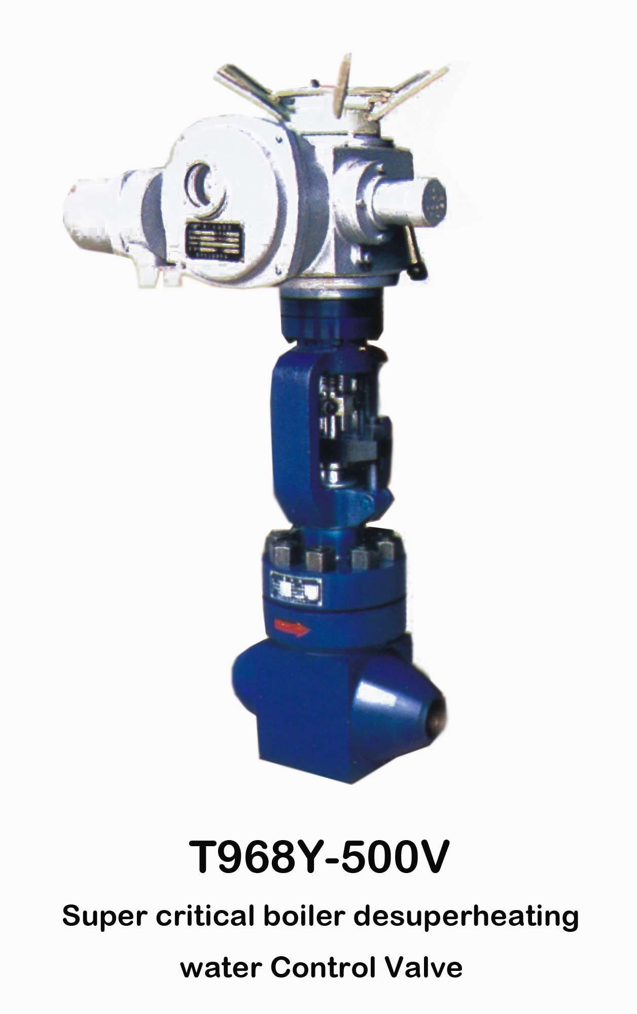 T968y-500V Super Critical Boiler Desuperheating Water Control Valve