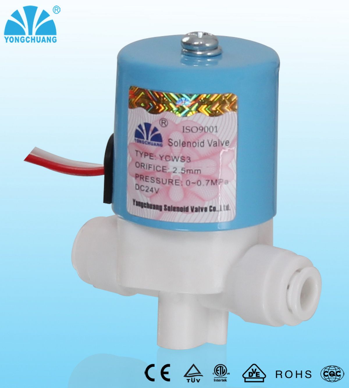 Plastic Solenoid Valve for RO System