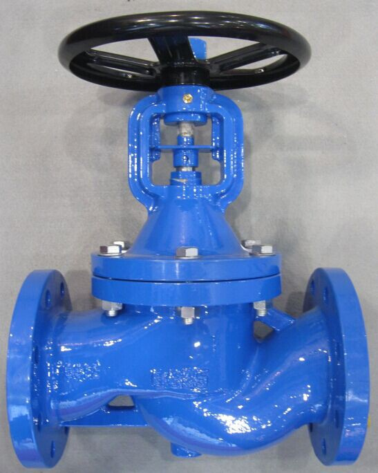 DIN Cast Iron Bellows Globe Valve/Stop Valve Pn16