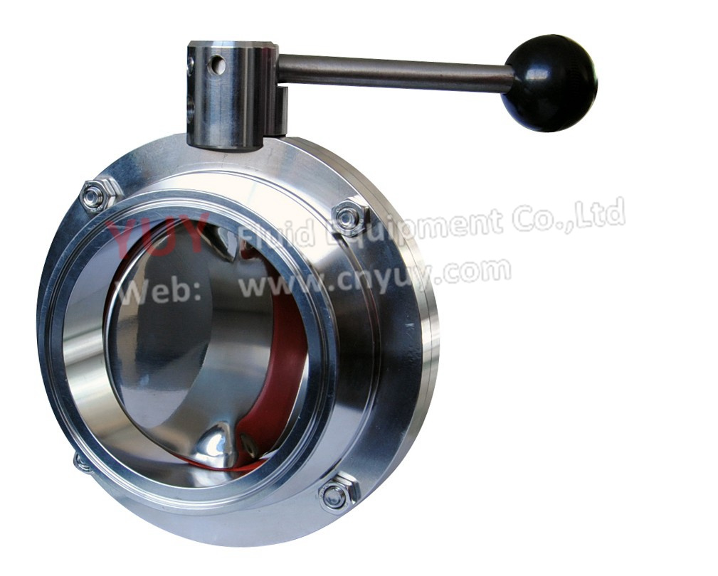 S. S 316L Manual Butterfly Valve