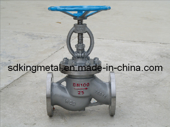 Cast Steel GB Pn40-160 Flanges End Globe Valve