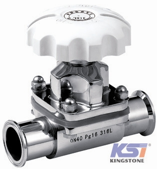 Sanitary Pneumatic Clamped Diaphragm Valve