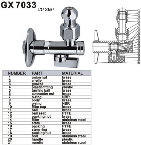 Angle Valve (GX7033)