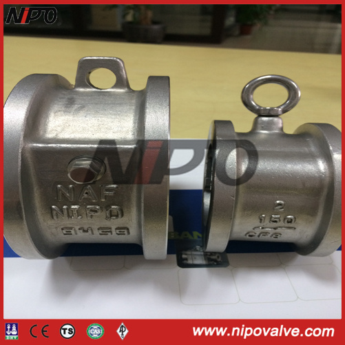 Swng Type Retainerless Tilting Disc Wafer Check Valve