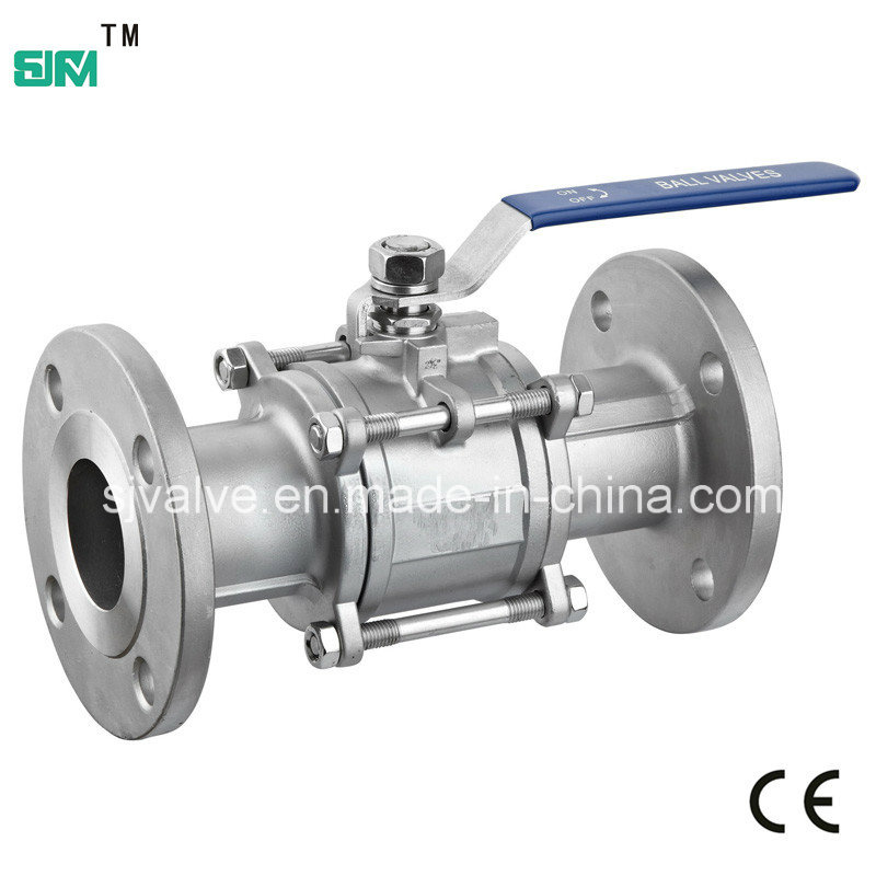 Sanitary 3PC Flanged Ball Valve