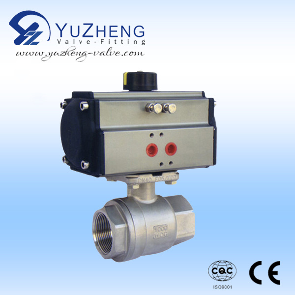1000 Wog Pneumatic Stainless Steel Ball Valve Manufacturer
