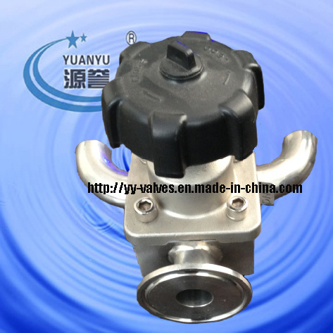 Bioclean Aseptic Diaphragm Valve (Three-ways)