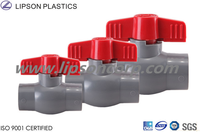 PVC CPVC Industrial Ball Valve Dn30
