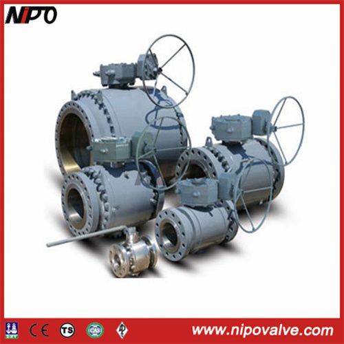 Cast Steel Trunnion Floating Ball Valve