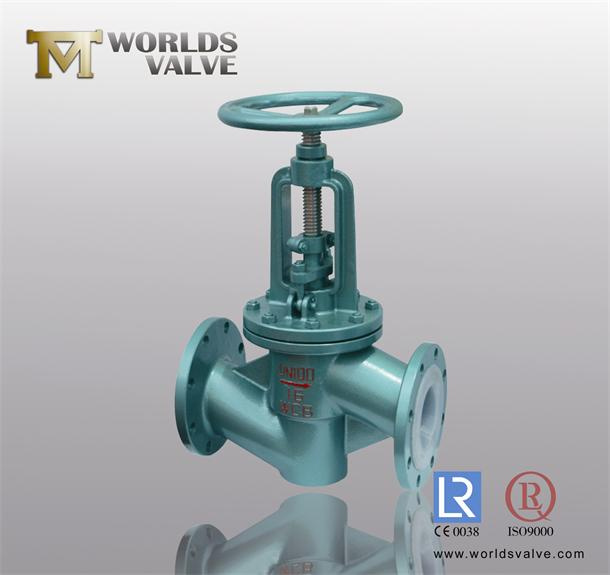 PFA Lining Globe Valve