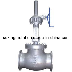 API Cast Steel 900lbs Gear Operation Globe Valve