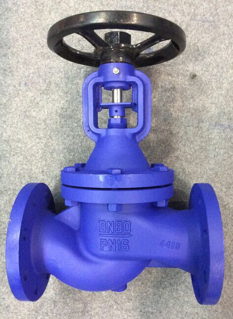 DIN Cast Iron Bellow Sealed Globe Valve