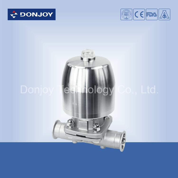 Hygienic Diaphragm Valve with 6 Ports 5 Control Valve Diaphragm Valve