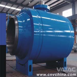 Bare Shaft Fully Welded Trunnion Ball Valve (Q41)
