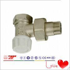 Brass Thermostatic Radiator Valve with Nickel Plated