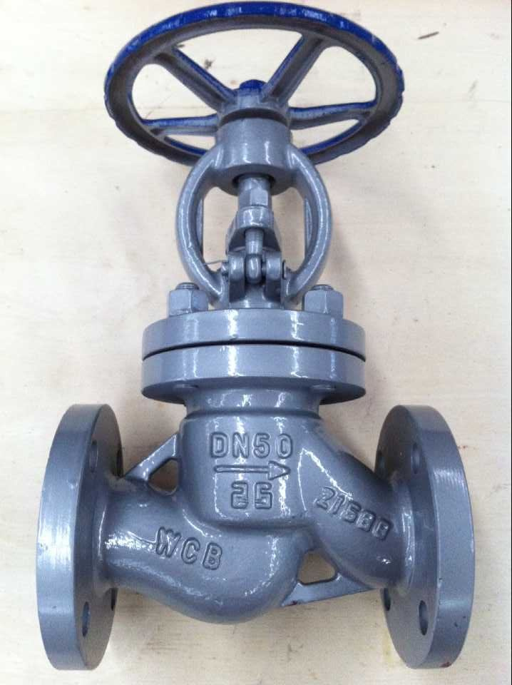 DIN Wcb Flanged Pn25 Globe Valve