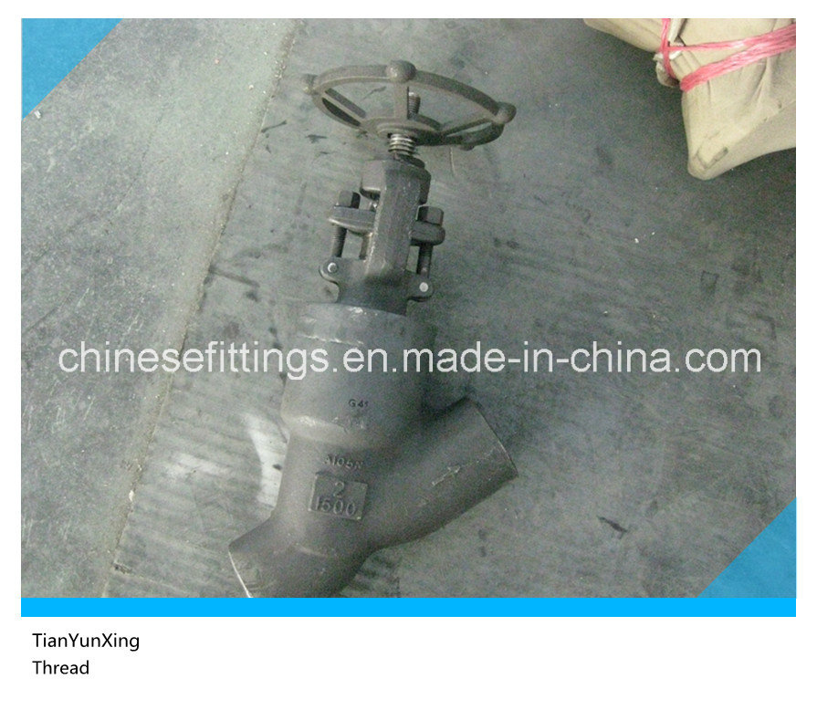 Cl1500 Forged A105n Y Threaded /Thread Globe Valve