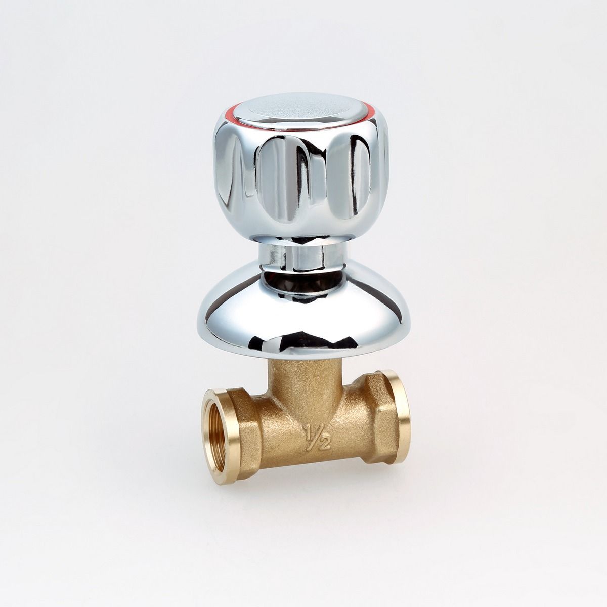 ATA Type Brass Stop Valve with Zinc Handle Hx-2009