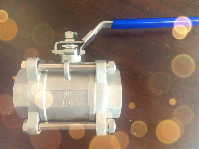 Stainless Steel 3PC Ball Valve