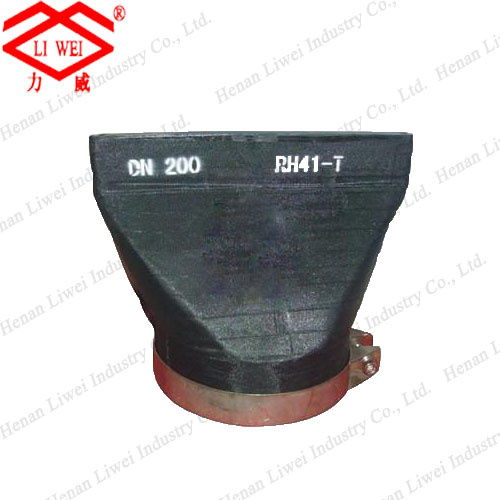 Dn50~1200mm Flange Flexible Rubber Check Valve
