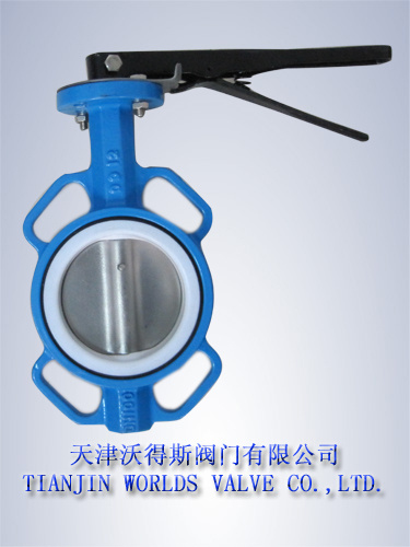 PTFE Sealing Butterfly Valve (D71X-10/16)
