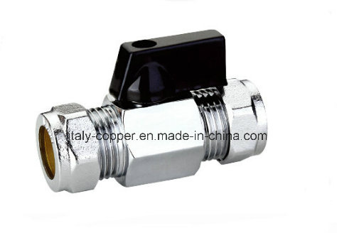 Polishing Chromed Brass Forged Compression Ball Valve (IC-1055)