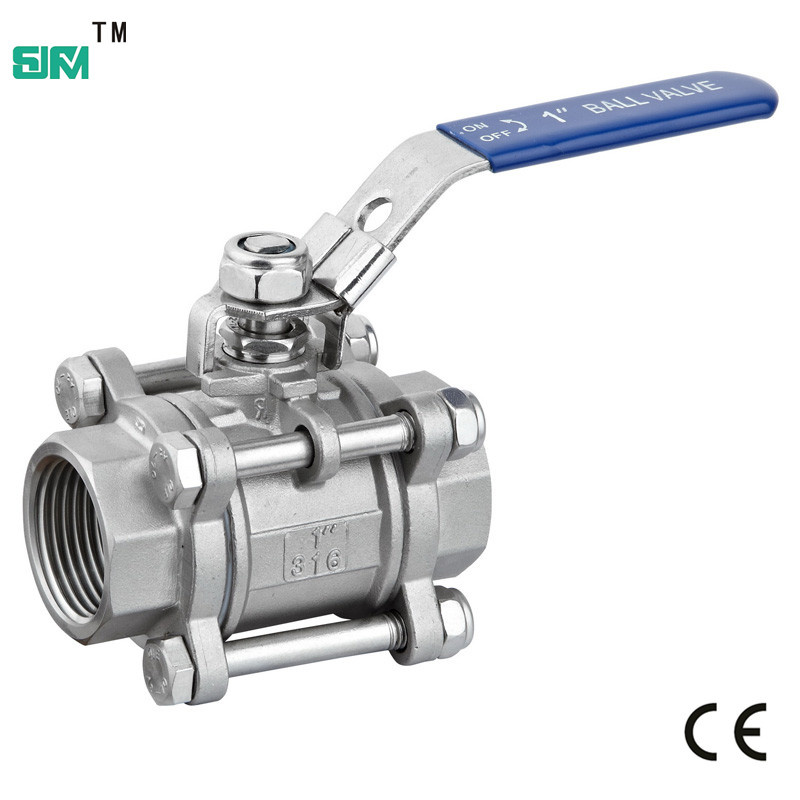 3-PC Stainless Steel Ball Valve