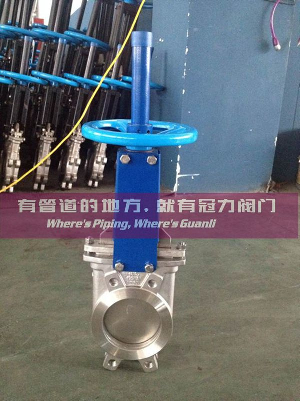 JIS Ss 304 316 Knife Gate Valve