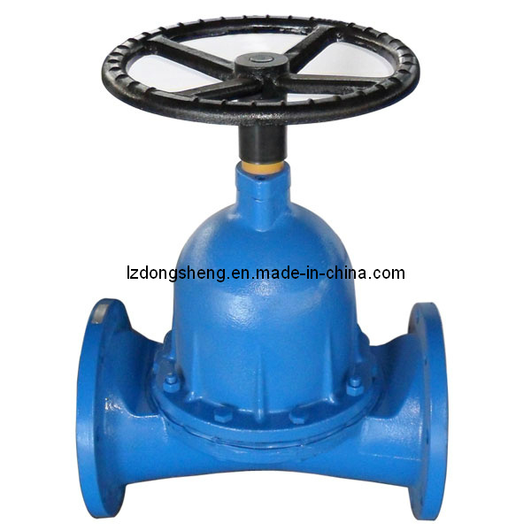 Dn200 Ductile Iron Flanged Type Diaphragm Valve